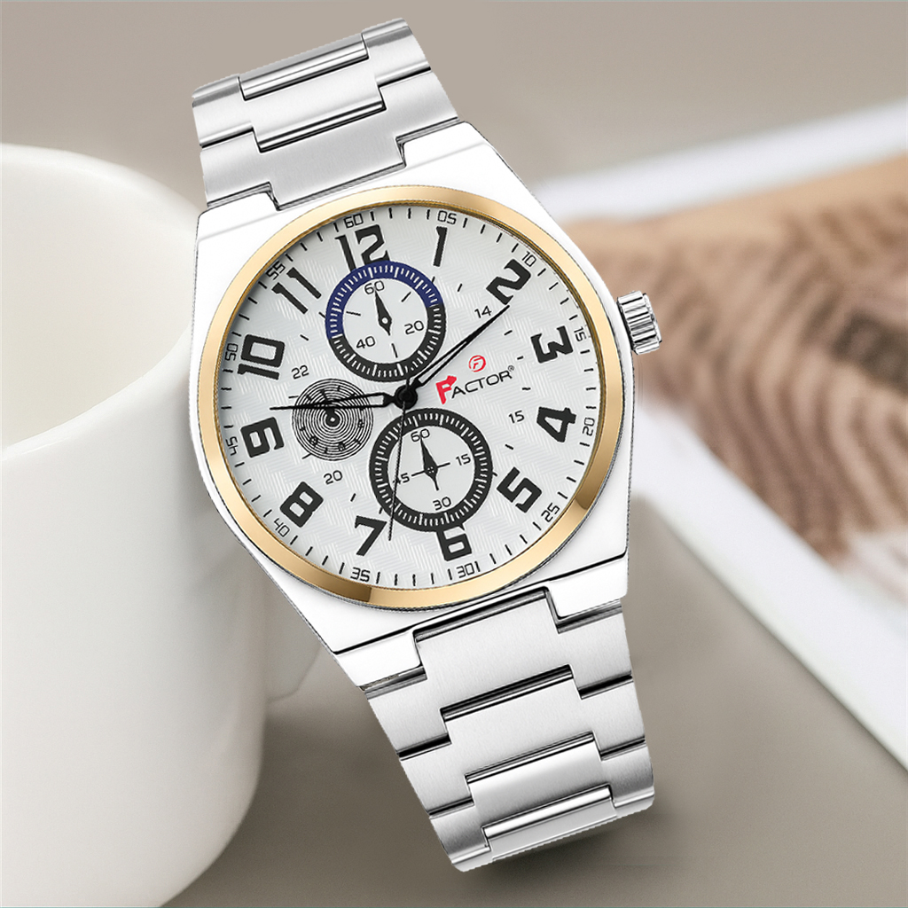 Silverion Prime – Stainless Steel Analog Watch