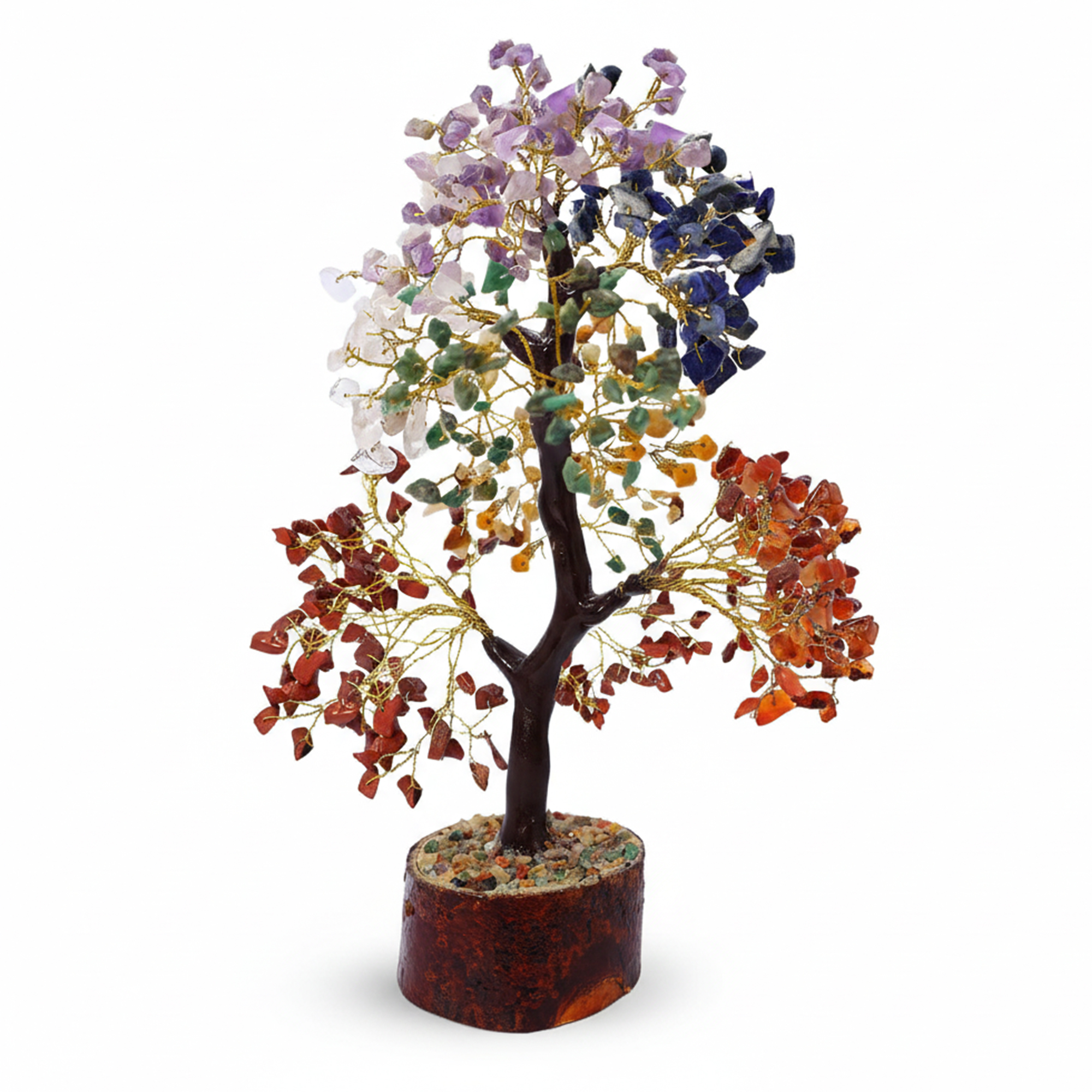 7 Chakra Healing Crystal Tree of Life for Positive Energy